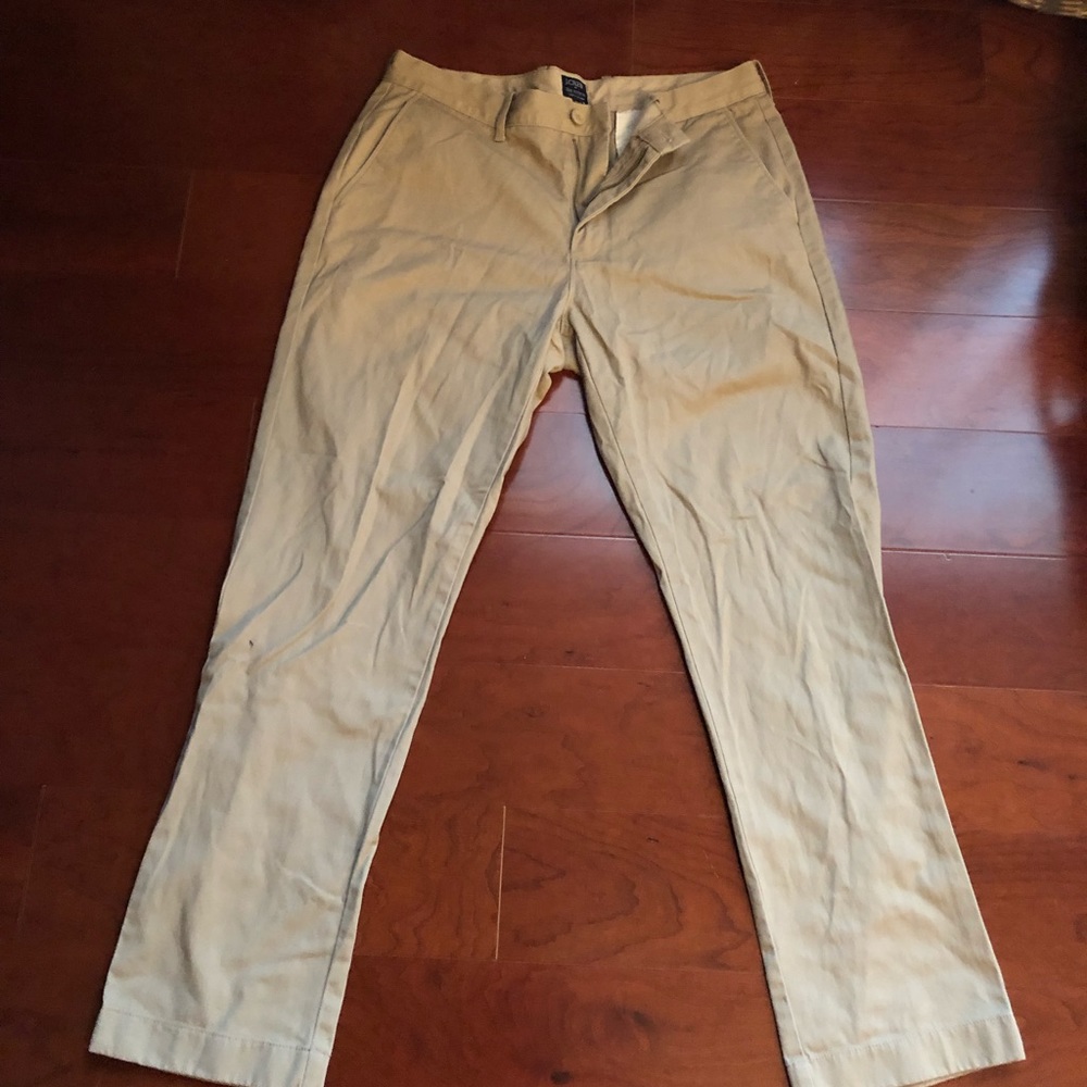 J Crew The Sutton Chinos 33x32